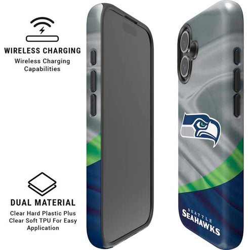 NFL Seattle Seahawks iPhone 16 Plus Magsafe Impact Case
